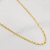 Bismark Chain 2.8g / 20 in / 1.4mm Yellow Gold 18K