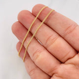 Bismark Chain 2.8g / 20 in / 1.4mm Yellow Gold 18K
