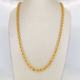 Cadena Lazo 14.7g / 24 in / 4.2mm Oro Amarillo 18K