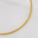 Pulso Franco 1.75g / 7 1/2 in / 1.8mm Oro Amarillo 18K