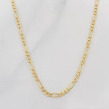 Cadena Figaro 1.55g / 18 in / 1.8mm Oro Amarillo 18K