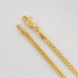 Pulso Franco 1.75g / 7 1/2 in / 1.8mm Oro Amarillo 18K