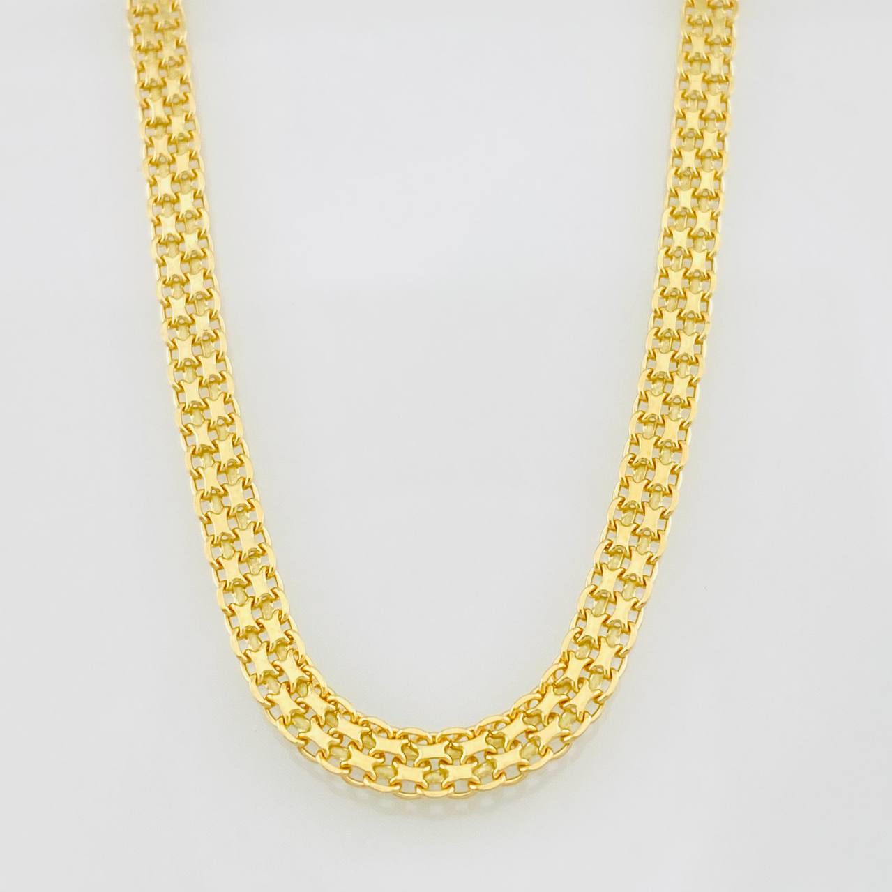 Cadena China 10.1g / 18 in / 3.8mm Oro Amarillo 18K