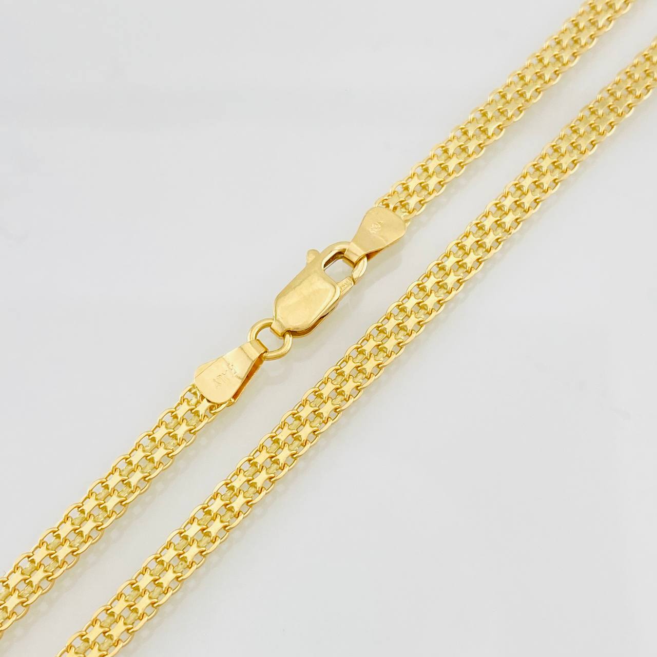 Cadena China 10.1g / 18 in / 3.8mm Oro Amarillo 18K