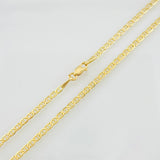 Cadena Escalera 4.25g / 20 in / 2.24mm Oro Amarillo 18K