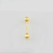 Piercing Barra 0.35g / 3/4 in Oro Amarillo 18K