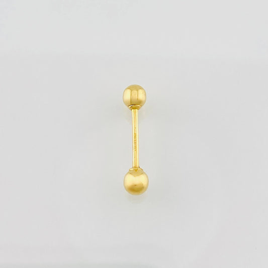 Piercing Barra 0.35g / 3/4 in Oro Amarillo 18K