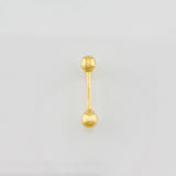 Piercing Barra 0.35g / 3/4 in Oro Amarillo 18K