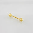 Piercing Barra 0.35g / 3/4 in Oro Amarillo 18K