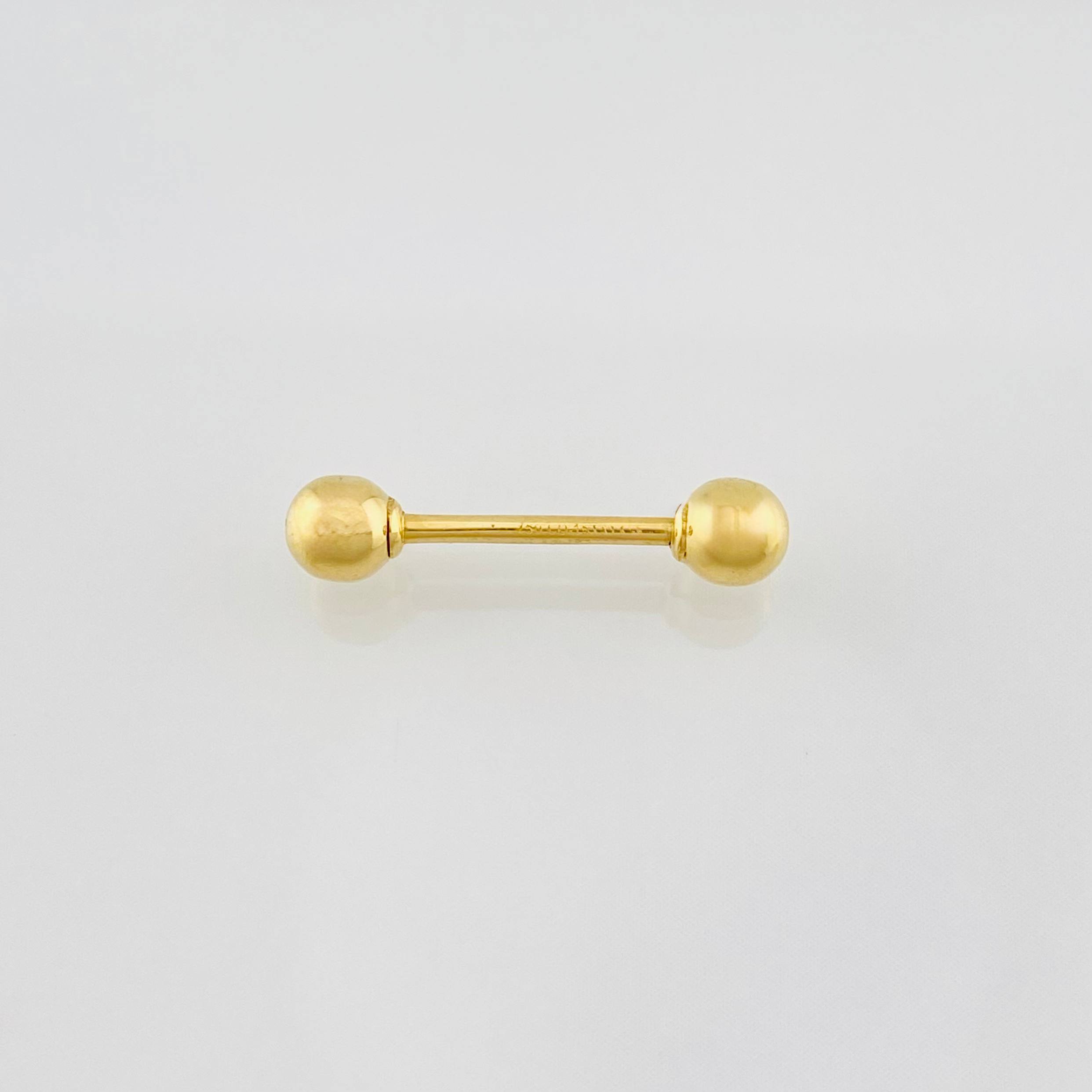 Piercing Barra 0.35g / 3/4 in Oro Amarillo 18K
