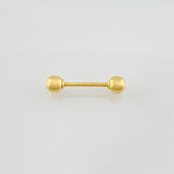 Piercing Barra 0.35g / 3/4 in Oro Amarillo 18K