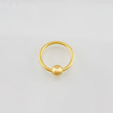Piercing Aro 0.75g / 1/2 in Oro Amarillo 18K