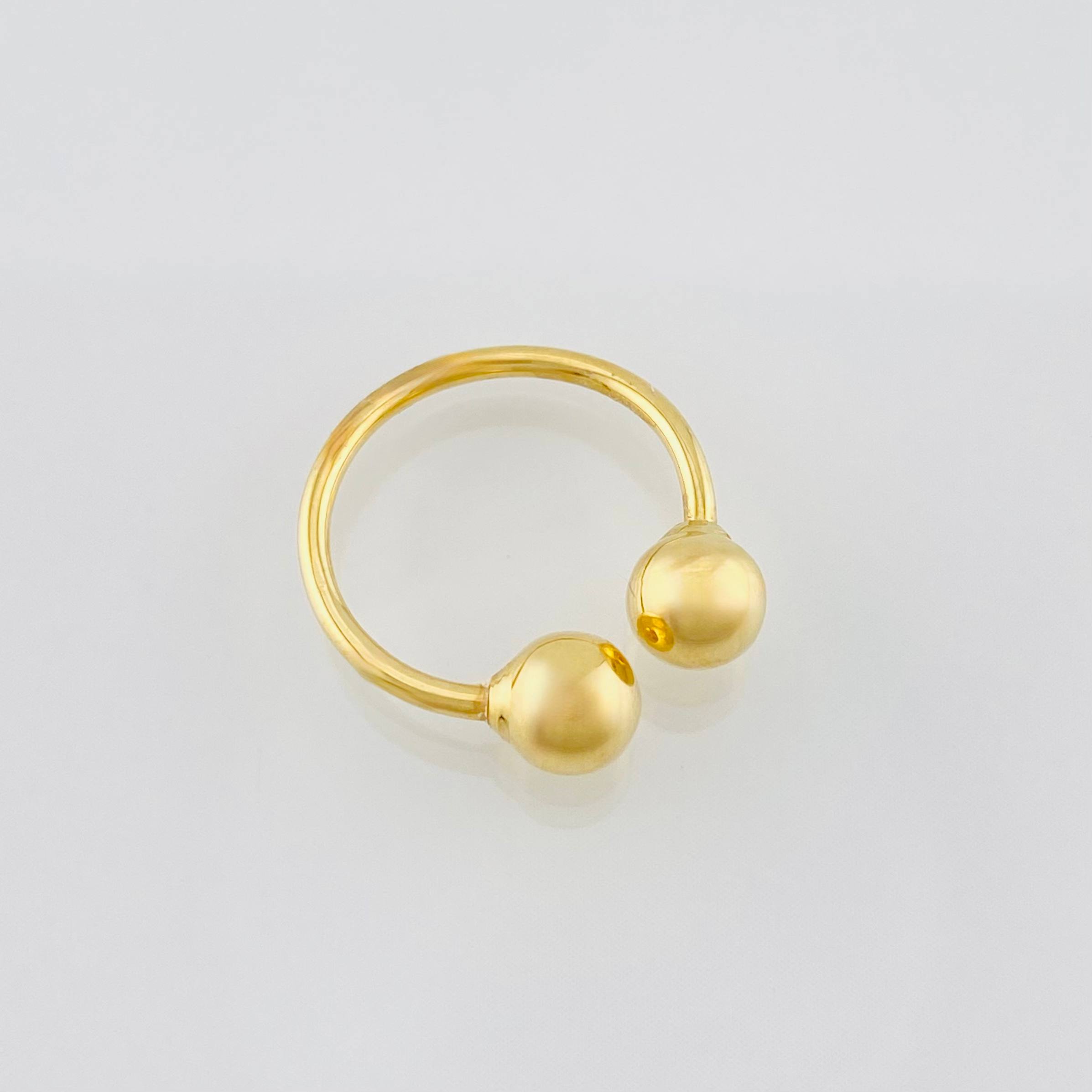 Piercing U 0.95g / 1/2 in 18K Yellow Gold