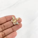 Dije Mariposa 1.95g / 3/4 in Oro Amarillo 18K