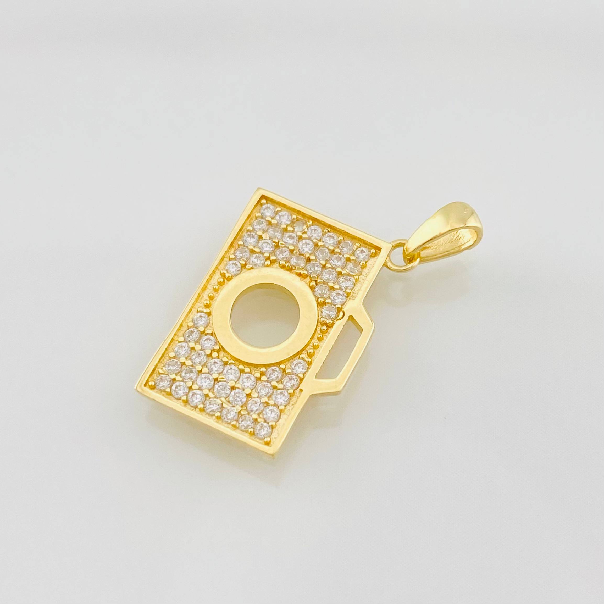 Dije Camara Fotografica 1.35g / 3/4 in Oro Amarillo 18K