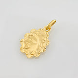 Dije Virgen María 0.7g / 3/4 in Oro Amarillo 18K