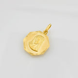 Dije Virgen María 0.9g / 3/4 in Oro Amarillo 18K