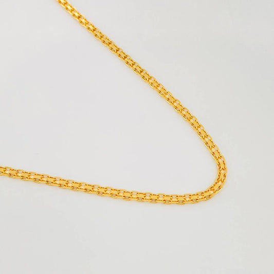 Cadena China 4.05g / 24 in / 1.8mm Oro Amarillo 18K