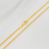 Bismark Chain 4.25g / 18 in / 1.9mm 18K Yellow Gold