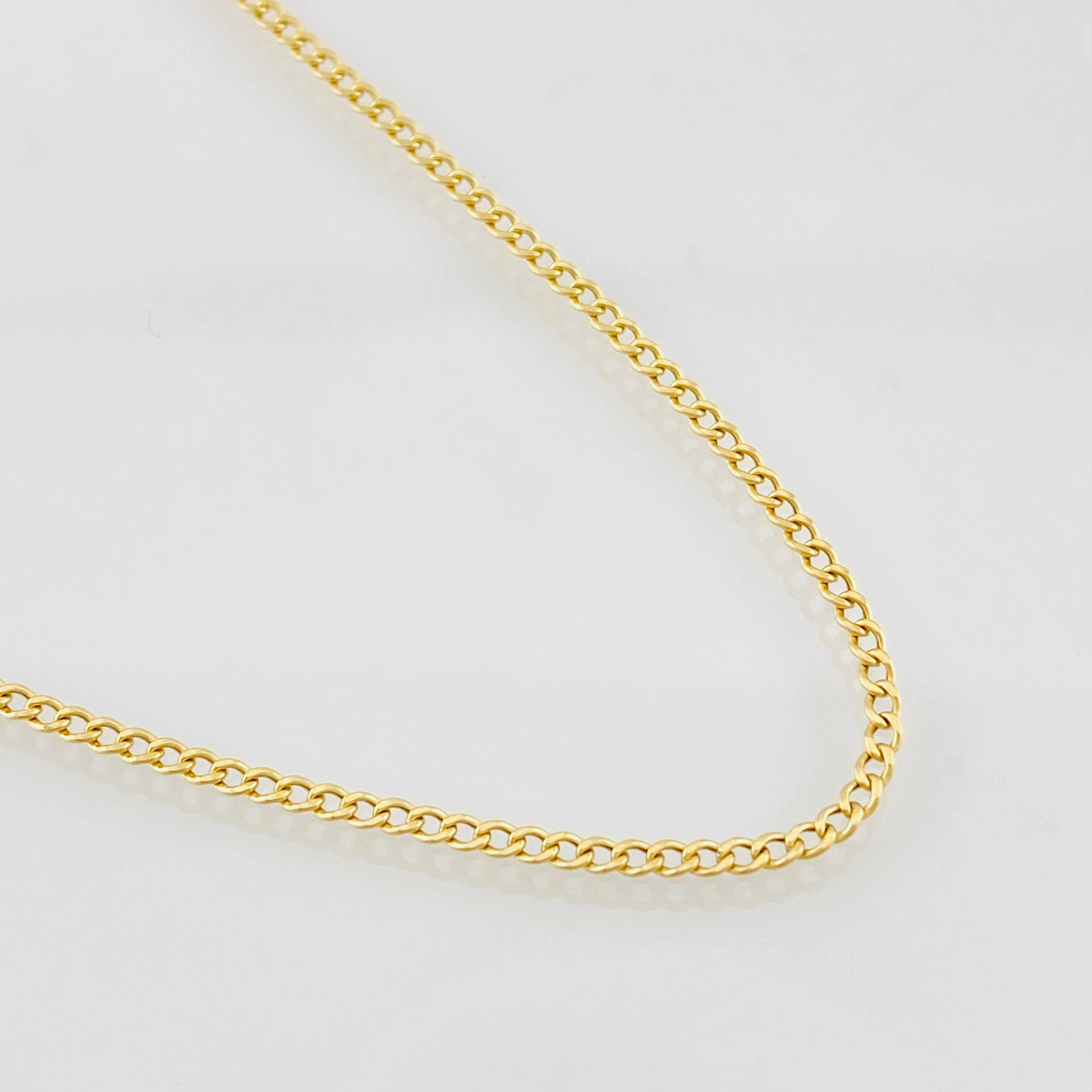 Cuban Links 1.4g / 20 in / 1.6mm Yellow Gold 18K