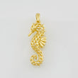 Dije Caballito de Mar 2.1g / 1 1/4 in Oro Amarillo 18K