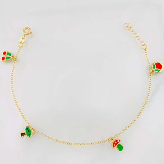 Pulso Aro Seguido 1.3g / 7 in / 1mm Oro Amarillo 18K