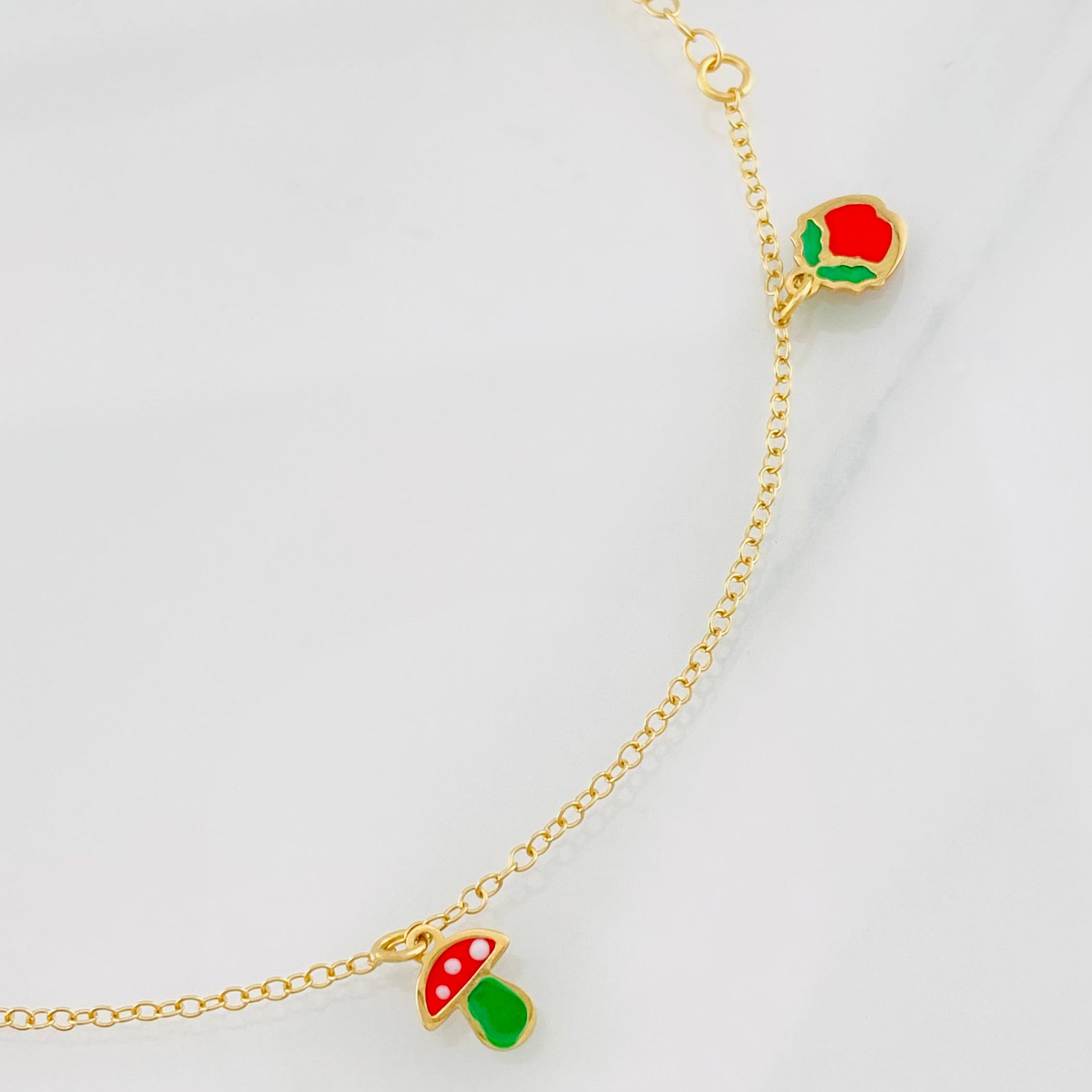 Classic Link Bracelet 1.3g / 7 in / 1mm 18K Yellow Gold