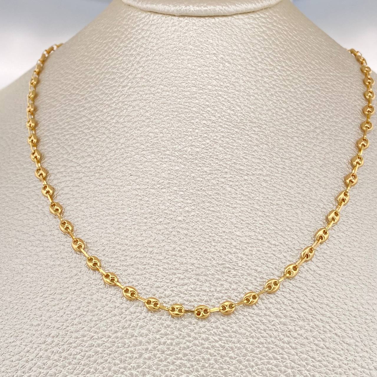 Cadena GC 5.1gr / 18 in / 3.3mm Oro Amarillo 18K