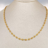 Cadena GC 5.1gr / 18 in / 3.3mm Oro Amarillo 18K