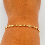 Pulso Gc 2.3gr / 8 in / 3mm Oro Amarillo 18K &