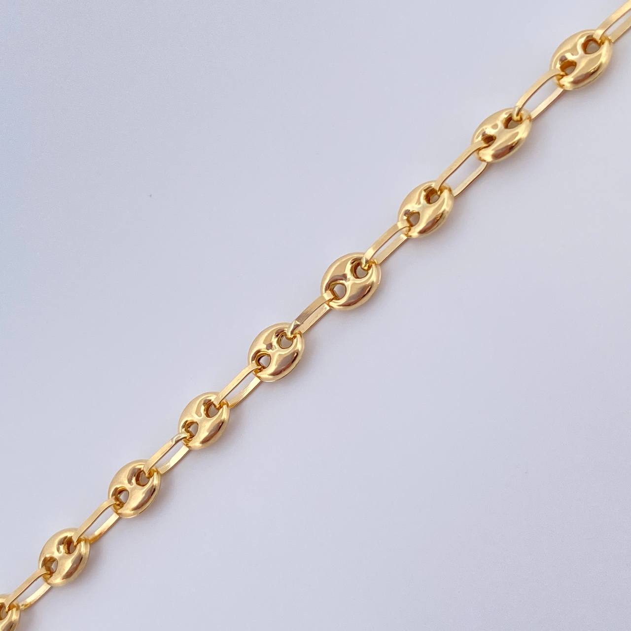 Pulso Gc 2.3gr / 8 in / 3mm Oro Amarillo 18K &