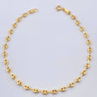 Tobillera GC 2.6gr / 10 in / 3.3mm Oro Amarillo 18K %