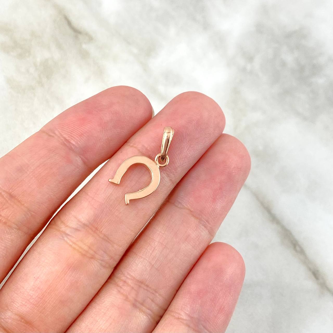 Pendant Horseshoe 1.05gr / 2cm / Rose Gold