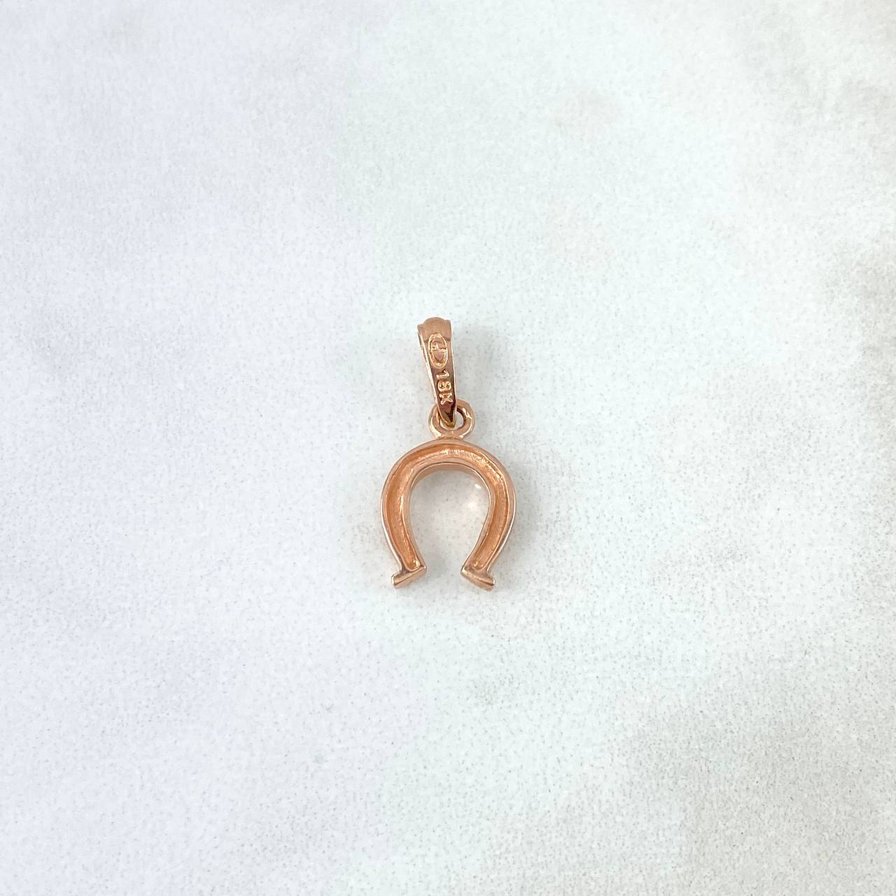Pendant Horseshoe 1.05gr / 2cm / Rose Gold