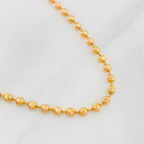 Cadena Militar Diamantada 43.5g / 30 in / 5mm Oro Rosa 18K