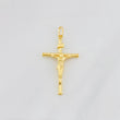 Dije Cruz Cristo 1.4g / 1 3/4 in Oro Amarillo 18K