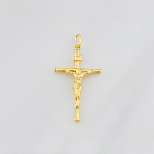 Dije Cruz Cristo 1.4g / 1 3/4 in Oro Amarillo 18K