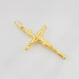 Dije Cruz Cristo 1.4g / 1 3/4 in Oro Amarillo 18K