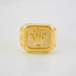 Crown Ring 3.6g / T9 1/2 Yellow Gold 18K