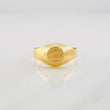 Signet Ring Crown 1.6g / T6 Yellow Gold 18K