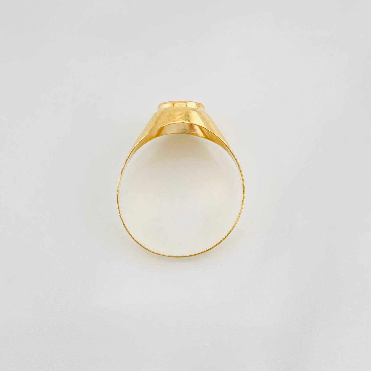 Signet Ring Crown 1.6g / T6 Yellow Gold 18K