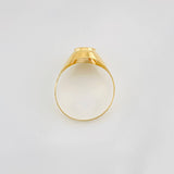 Signet Ring Crown 1.6g / T6 Yellow Gold 18K