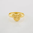Anillo Raton Diamantado 0.9g / T5 1/4 Oro Amarillo 18K