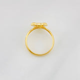 Anillo Raton Diamantado 0.9g / T5 1/4 Oro Amarillo 18K