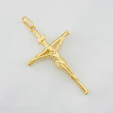 Dije Cruz Cristo 1.45g / 1 3/4 in Oro Amarillo 18K