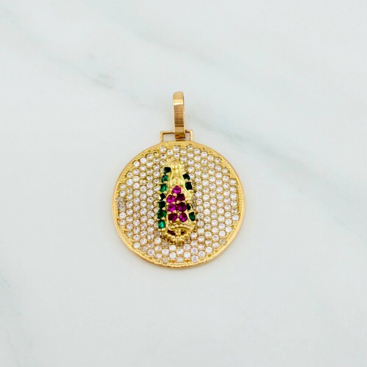 Dije Virgen De Guadalupe 3.7 g / 1 in Oro Amarillo 18K
