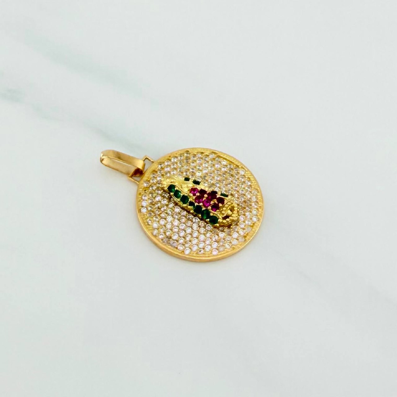 Dije Virgen De Guadalupe 3.7 g / 1 in Oro Amarillo 18K