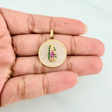Dije Virgen De Guadalupe 3.7 g / 1 in Oro Amarillo 18K