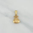 Dije Bolsa Dinero 0.75 g / 3/4 in Oro Amarillo 18K