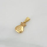 Dije Bolsa Dinero 0.8 g / 3/4 in Oro Amarillo 18K